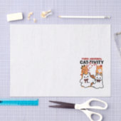 Gesponnen-anormale Cat-tivity Schattige Halloween  Tissuepapier (Craft)