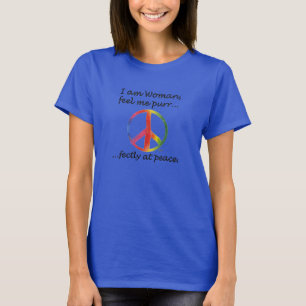 Gesponnen bij Peace- BDB Cat Theme T-Shirt