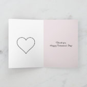 Gesponnen-effect leraar handgeschilderde kat Valen Kaart (Binnen)