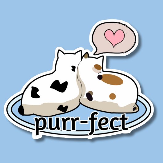 Gesponnen-effect Waterdicht Sticker