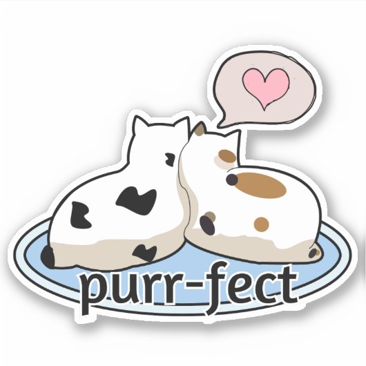 Gesponnen-effect Waterdicht Sticker (Voorkant)