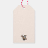 Gesponnen-fect Blend: Koffieontwerp voor Kat & Kof Cadeaulabel (Achterkant)