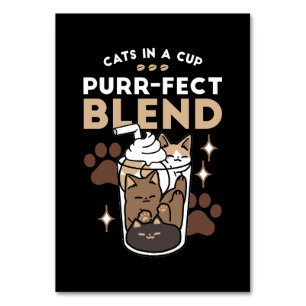 Gesponnen-fect Blend: Koffieontwerp voor Kat & Kof Kaart