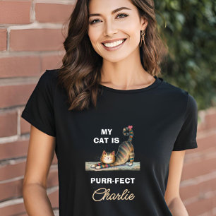 GESPONNEN-FECT CAT HARTNAAM T-SHIRT