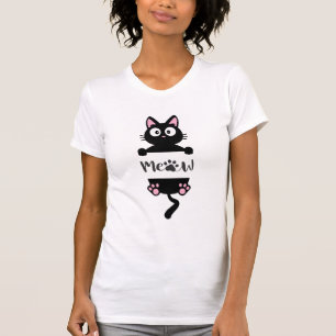 Gesponnen-fect Cat Lover T-Shirts voor Vrouwen