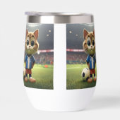 Gesponnen-fect Striker: De 3D Voetbalkat (Rechts)