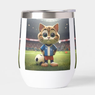 Gesponnen-fect Striker: De 3D Voetbalkat