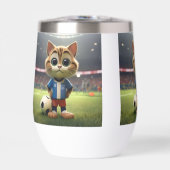 Gesponnen-fect Striker: De 3D Voetbalkat (Voorkant)