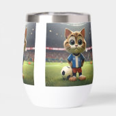 Gesponnen-fect Striker: De 3D Voetbalkat (Achterkant)