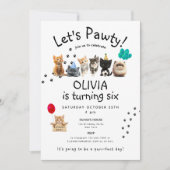 Gesponnen-fecte kattenverjaardag | Schattigee Kind Kaart (Voorkant)