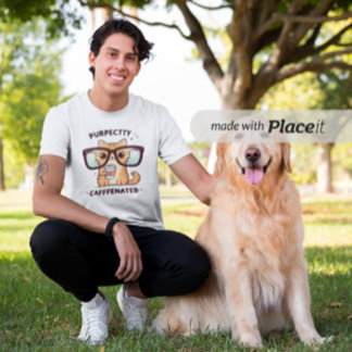 Gesponnen-fectly Caffeinated Funny Cat