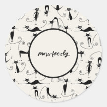  Gesponnen-fectly Cat Sticker