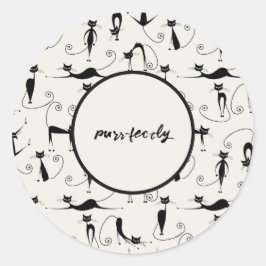 Gesponnen-fectly Cat Sticker