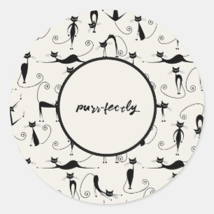 Gesponnen-fectly Cat Sticker