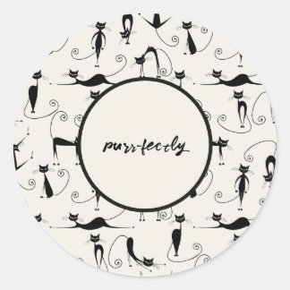  Gesponnen-fectly Cat Sticker