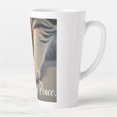 Gesponnen-fectvrede Latte Mok (Rechts)