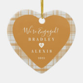 Gesponnen Gold Photo Ceramic Ornament (Voorkant)