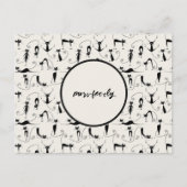 Gesponnen kat Briefkaart (Voorkant)