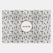 Gesponnen kat Inpakpapier Vel (Voorkant 3)