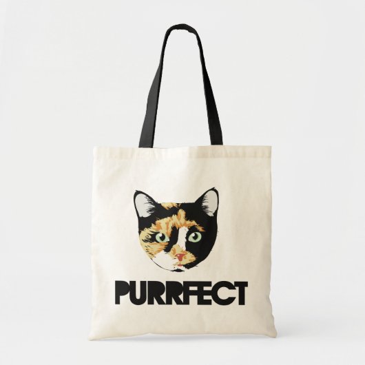 Gesponnen kat tote bag (Voorkant)