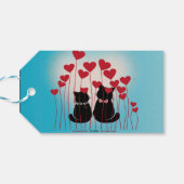 Gesponnen Liefde - Cadeautas - Ballonveld Cadeaulabel (Achterkant Horizontaal)