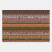 Gesponnen modderdoek geïnspireerd op aarde inpakpapier vel (Voorkant 2)