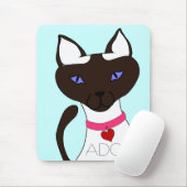 Gesponnen Moira ADOPT Aqua Mousepad Muismat (Met muis)