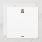 Gesponnen op Gamer - Schattige Cat Gaming Design Feestdagenkaart (Achterkant)