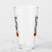 Gesponnen op Gamer - Schattige Cat Gaming Design Glas (Links)