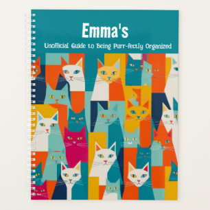 Gesponnen-perfect georganiseerd Cat Notitieboek
