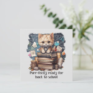 Gesponnen-perfect klaar voor terug naar school