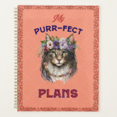 Gesponnen plannen Maine Coon Planner (Voorkant)