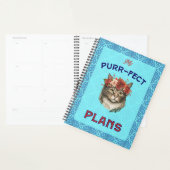 Gesponnen programma Maine Coon blauwgroen Planner (Display)