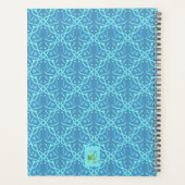 Gesponnen programma Maine Coon blauwgroen Planner (Achterkant)