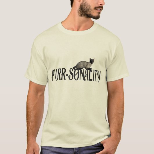 Gesponnen-sonaliteit T-shirt (Voorkant)