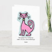 Gesponnen vogeldag kaart (Achterkant)