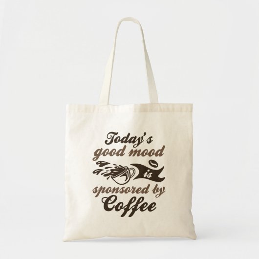 Gesponsord door koffie tote bag (Voorkant)