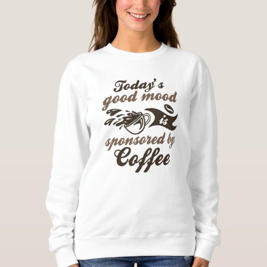 Gesponsord door koffie trui (Voorkant)