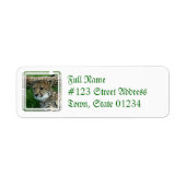 Gespot Cheetah Mailing Label (Voorkant)