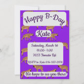 Gespot Hyena's Happy Birthday Kaart (Voorkant)