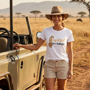 Gespot op Safari Grappige Wilde Dieren T-Shirt
