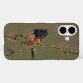 Gespot Towhee Vogel Schilderen Aangepaste Naam Vog Case-Mate iPhone Case (Achterkant (horizontaal))