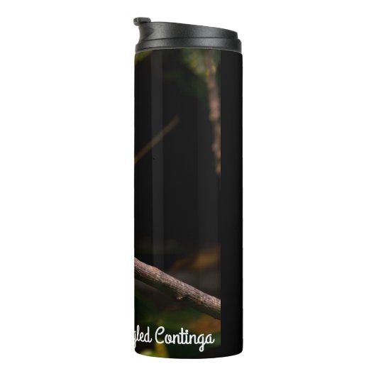 Gespoten katoena thermosbeker (Geroteerd rechts)