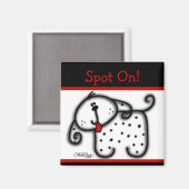 Gespotte hond magneet (Voorkant / Achterkant)