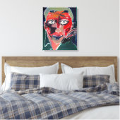 Gesprek Canvas Afdruk (Insitu (Slaapkamer))