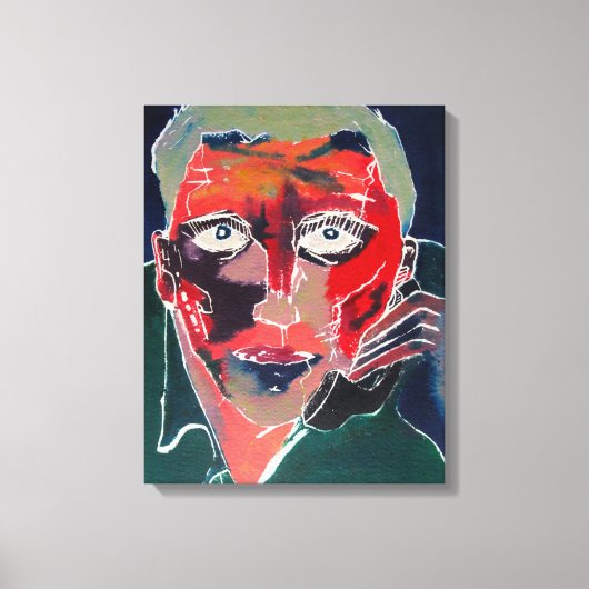 Gesprek Canvas Afdruk (Voorkant)