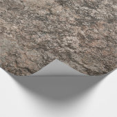 Gesprek droge grond vloerstructuur achtergrond was cadeaupapier (Hoek)