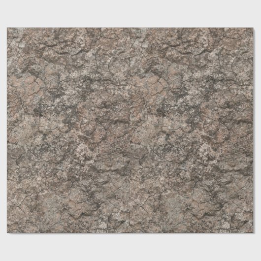 Gesprek droge grond vloerstructuur achtergrond was cadeaupapier (Vlak)