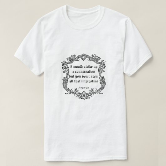 Gesprek - Een MisterP-Shirt T-shirt (Design voorkant)