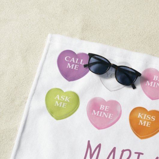 Gesprek Gepersonaliseerde keukenhanddoek Strandlaken (In situ)